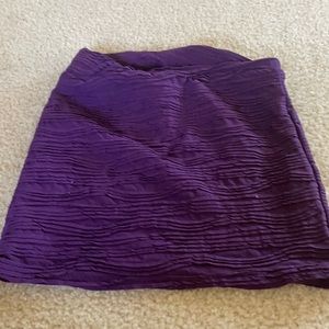 Purple skirt